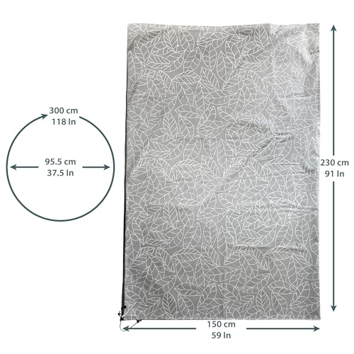 Plant Covers Freeze Protection 59"x91" | 2-Pack Winter Frost Blankets - size: 59 x 91 In