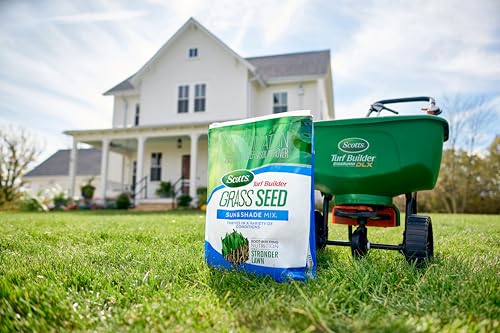 Scotts Turf Builder Grass Seed Sun & Shade Mix, 16 lbs. - size: 16 lb.