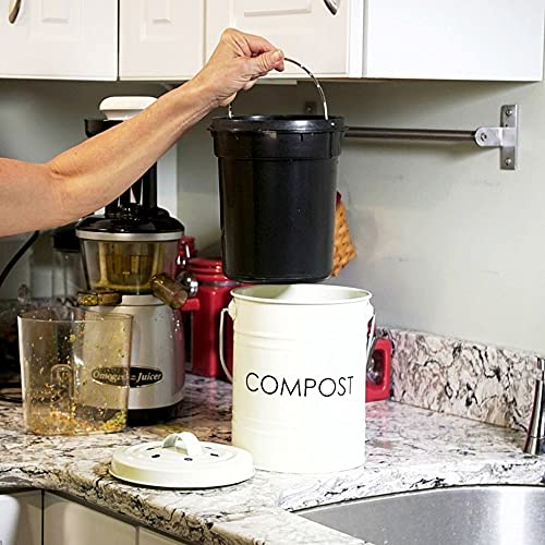 Kitchen Compost Bin, 0.8 Gallon