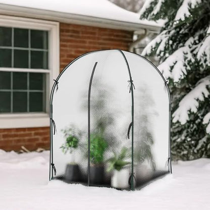 DoCred Greenhouse for Outdoors, 47x47x71 Inch Mini Greenhouses Tent - size: 47x47x71 Inch