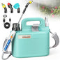 Battery Powered Garden Sprayer 1.8 Gallon, Lightweight 3 Nozzles,5 Patterns