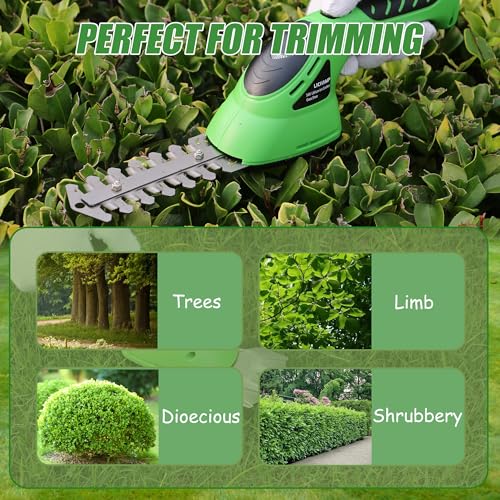 Lichamp 2-in-1 Electric Hand Held Grass Shear
