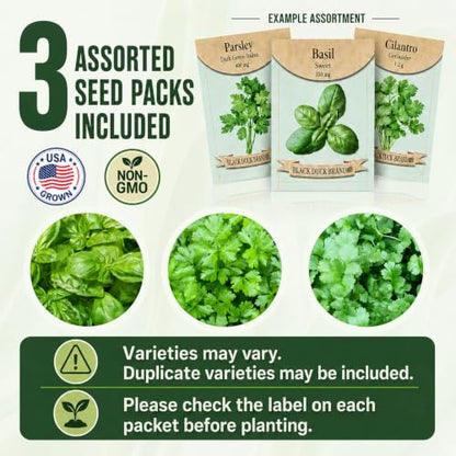 Hydroponic Grow Sponges with Seeds,Compatible with Aerogarden