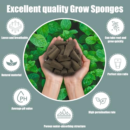 61Pcs Hydroponic Pods Supplies, Hydroponics Garden Accessories