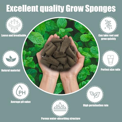 61Pcs Hydroponic Pods Supplies, Hydroponics Garden Accessories