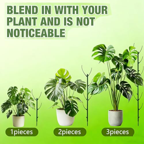 Stackable Plant Support for Home Gardening Indoor Outdoor, 5Pack