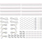 Barrina T5 Plant Lights, 5W LED Grow Light Strip, 1FT White Cover, 8 Packs - color: Pinkish White, size: 1ft-white Cover