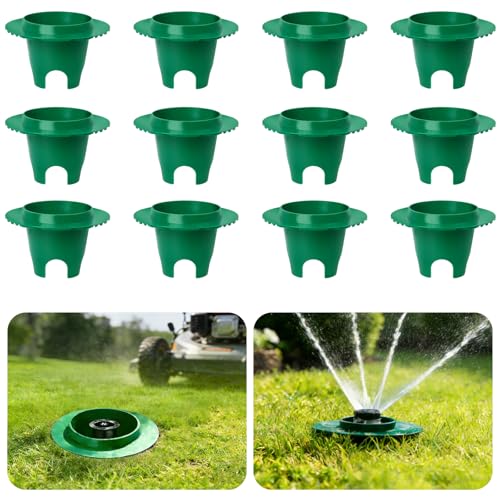 12-Pack Sprinkler Head Protectors, for 1.5"-2.5" Lawn Sprinkler Head