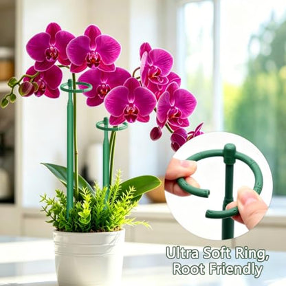 4Pcs Telescoping Plant Stakes 12.5-48.4IN Adjustable Monstera Plant Support - size: 4PCS