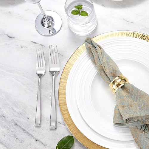 KEAWELL Premium Imperial 4-Piece 8.2-Inch Dinner Fork Set (4, Dinner Forks) - size: Dinner Forks