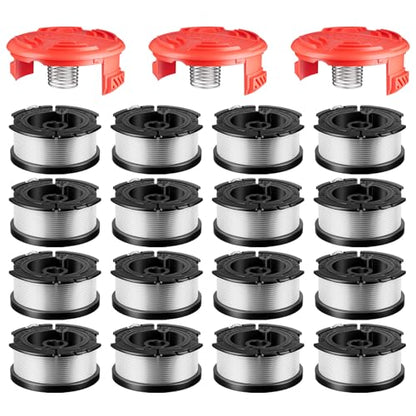 19-Pack AF-100 Weed Wacker String, Replacement for Black + Decker