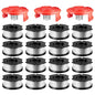 19-Pack AF-100 Weed Wacker String, Replacement for Black + Decker