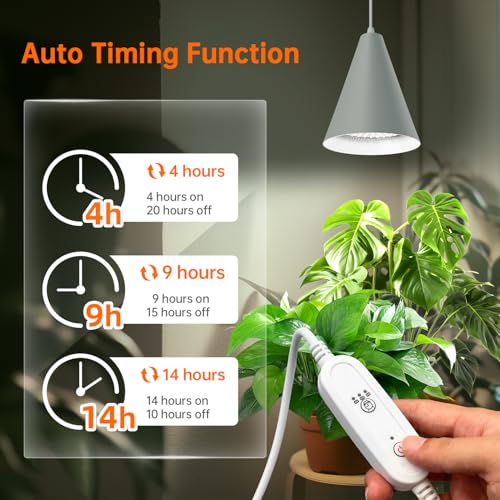 Bstrip Hanging Grow Light for Indoor Plants, 5000K - color: 5000K