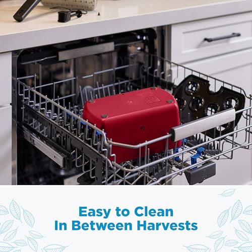 AeroGarden Harvest Lite, Cherry Red - color: Cherry Red, style: Harvest Lite
