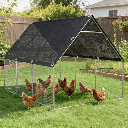 20' x 48' Garden Shade Cloth, 50% Sunblock Mesh with Grommets - size: 20'x48'