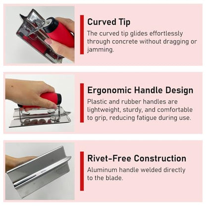 Concrete Tools 4pcs Set - size: Concrete Tools Set
