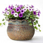 Ceramic Planter, 12 Inch Pots for Plants, Yellowish Brown - color: Yellowish Brown, size: 12 Inch