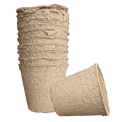 Biodegradable Peat Pots Set (10-Piece) - size: 1 Pack