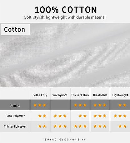 Syntus Apron for Men Women, Adjustable Cooking Kitchen Apron with 2 Pockets - color: Basic White, style: 2 Cotton