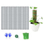 6 Pack Metal Moss Pole, 15" Moss Poles for Plants Monstera, Stackable Sphagnum Moss Pole for Climbing Plants (6 Pack 15") - color: 6 Pack 15"