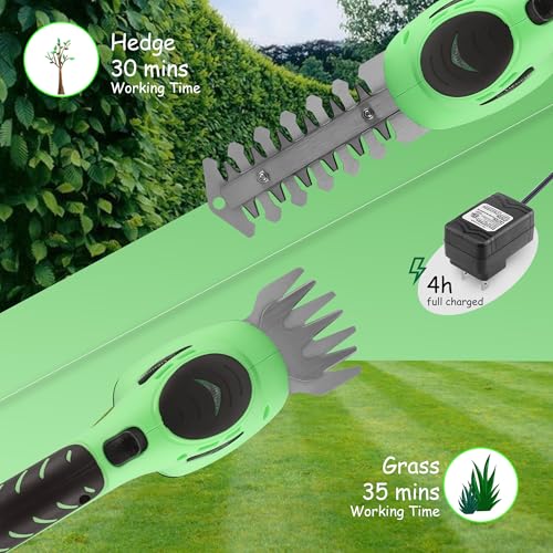 Lichamp 2-in-1 Electric Hand Held Grass Shear
