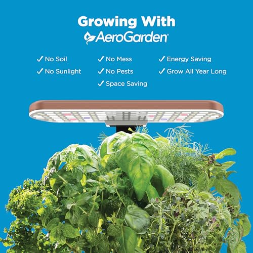 AeroGarden Harvest Lite, Mocha - color: Mocha, style: Harvest Lite