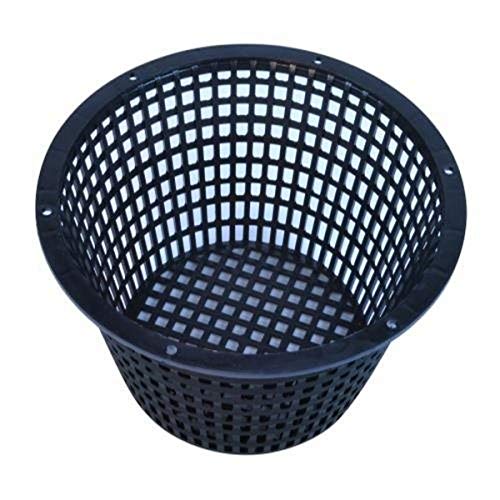Black Heavy Duty Net Pot 8 Inch