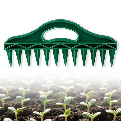 12 Hole Seed Dibber Seed Spacing Tool, Vegetable Seed Planter Tool