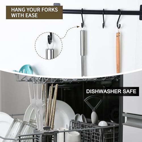 13 Inch Stainless Steel Meat Forks Set of 2