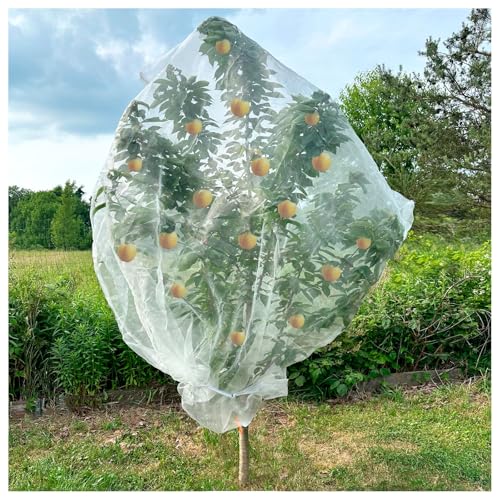 2Pcs Large Bird Barrier Netting Mesh, 7.9 * 6 FT Garden Netting - size: 7.9 x 5.9 FT x 2Pcs
