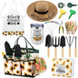 Lasnten 16 Pcs Christmas Garden Tools Set for Women Birthday Garden Gift - style: Grandma
