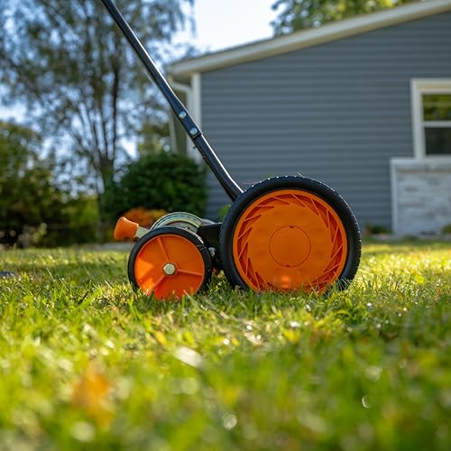 Scotts 716-18S 18-Inch 7-Blade Push Reel Lawn Mower, Green - size: 18-Inch, 7-Blade
