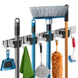 Mop and Broom Holder - Clear Cleaning Clutter and Reclaim Your Space - size: Standard
