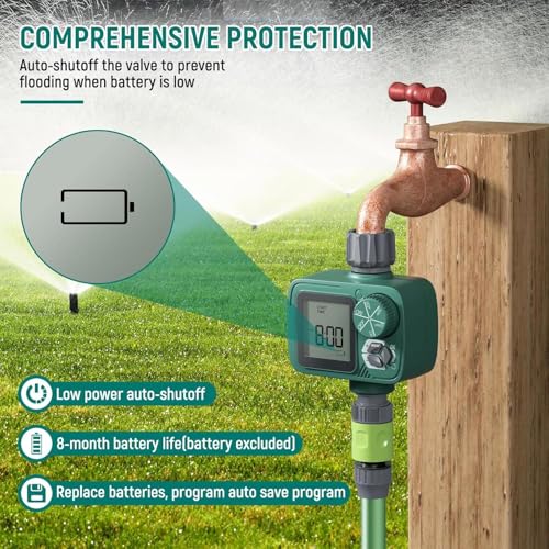 Sprinkler Timer, Programmable Hose Timer with Automatic Watering System - size: 1 Outlet