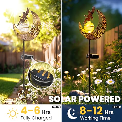 Solar Fairy Lights Outdoor Waterproof, Garden Decor for Outside - size: 1