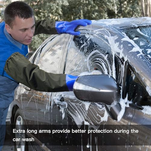MUMUKE Long Waterproof Gloves, 28 inch