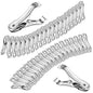 40Pcs Garden Clips for Netting, 2'' Metal Greenhouse Clamps to hoop