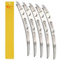 Japanese Teeth Wood Pruning Reciprocating Saw Blades, 15 Inch, 6 TPI, Arc Edge Wood Pruning Saw Blades for Tree Trimming, for Sawzall Blades for Trees (5 Blades)