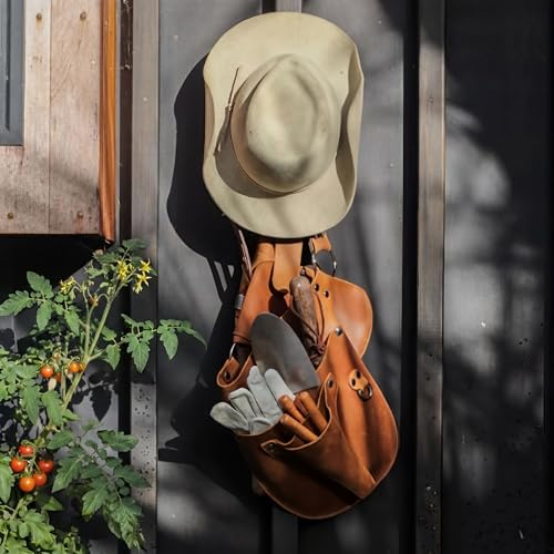 Leather Garden Tool Belt -Gardening Holster -Gift for Gardeners, Florists
