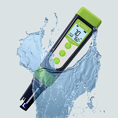 Apera Instruments GroStar Series GS1-P pH/ORP Pen Tester Kit with Replaceable Double-Junction pH Probe and ORP Probe for Hydroponics Water Quality Testing, Gen II - style: pH+ORP
