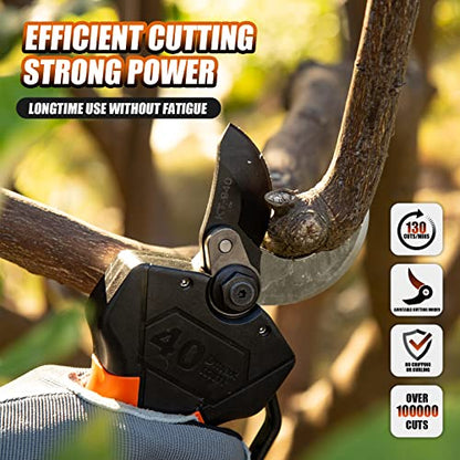 Kebtek Electric Pruners Cordless Pruning Shear 40MM Professional