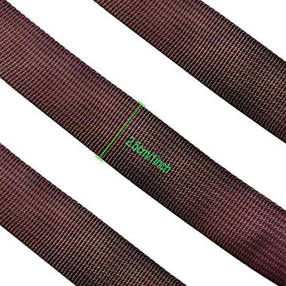 1 Roll 65.6 Feet Tree Tie for Plant Support Garden Strap 1 Inch Width Staking and Guying Material 1,800 Lbs Strength (Coffee) - color: Coffee