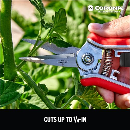 Corona Tools FS43623 Yard Essentials Mini Floral Snips, Red - size: Floral Snips