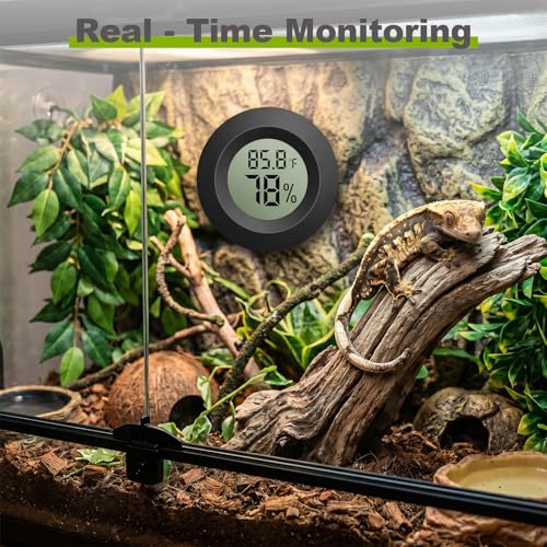 4-Pack Mini Hygrometer Thermometer, Indoor Temperature Humidity Monitor