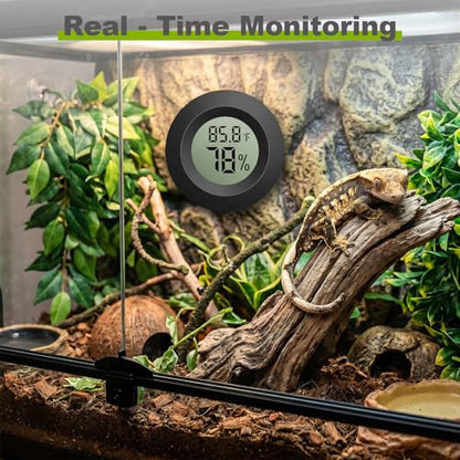 4-Pack Mini Hygrometer Thermometer, Indoor Temperature Humidity Monitor