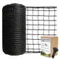 POYEE 7.5x100ft Deer Fence Netting, 1/2-inch Square Mesh Bird Netting - size: 7.5x100ft