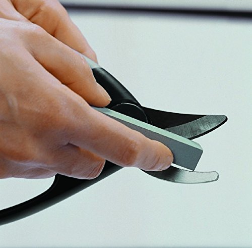 Fiskars Fingerloop Pruner Bypass P44, Cutting Diameter: 2 cm, Steel Blades with Non-Stick Coating, Length: 20 cm, Black/Orange, 1001534 - style: Bypass
