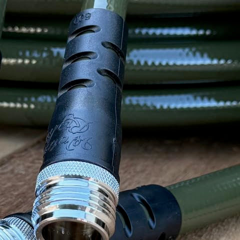 Water Right Polyurethane Garden Hose, 75 Ft, Non-toxic, 1/2” ID, Eggplant - color: Eggplant, size: 75-Foot, style: Brass Fittings