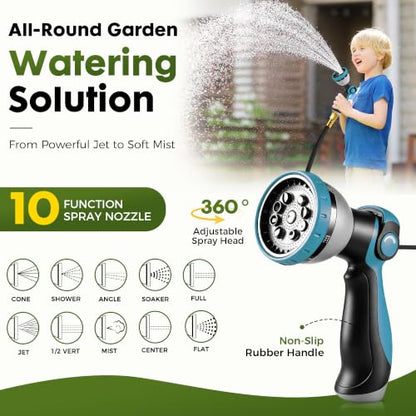 Garden Hose 25FT, Lightweight Flexible Water Hose