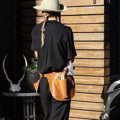 Leather Garden Tool Belt -Gardening Holster -Gift for Gardeners, Florists